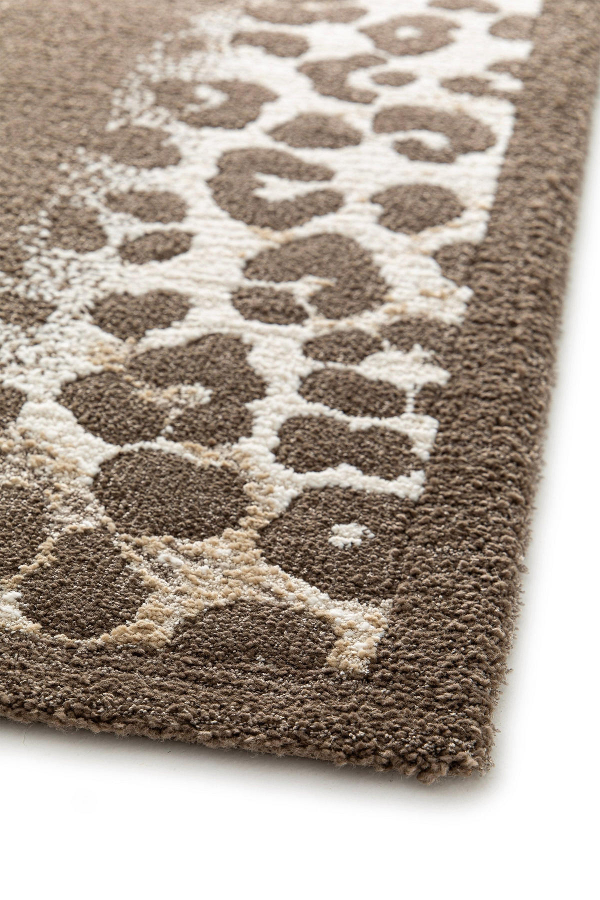 TEPPICH, Weicher mit Leoparden-Design bruin - Braun, Textil (160/230cm) - AFK Living