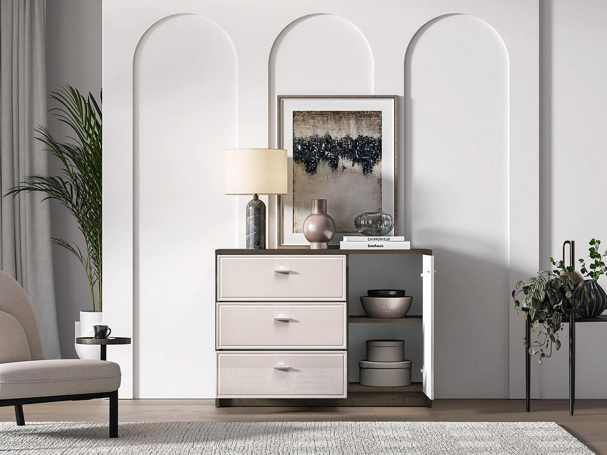 KOMMODE – 117 cm – Avante – Kaschmir - Kaschmir, Holzwerkstoff (117/85/40cm) - hi-markt