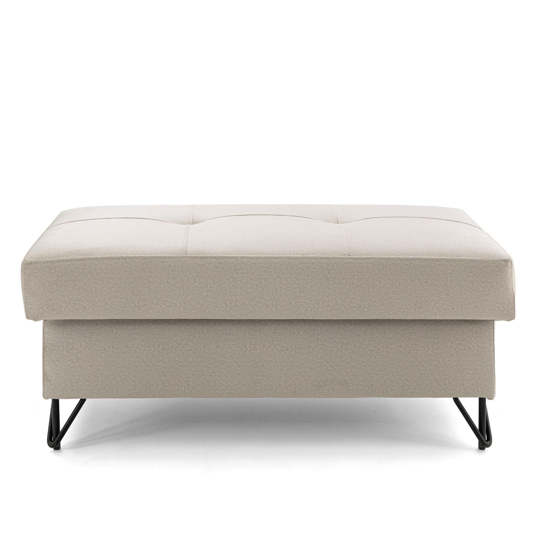 Muffo Pouf Creme 105x43x55 cm