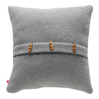 KISSENBEZUG Caminar - Grau, Textil (45/45cm) - home&you