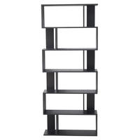 BÜCHERREGAL Schwarz 24/60/190 cm - Schwarz, Holzwerkstoff (24/190/60cm) - Mobili Rebecca