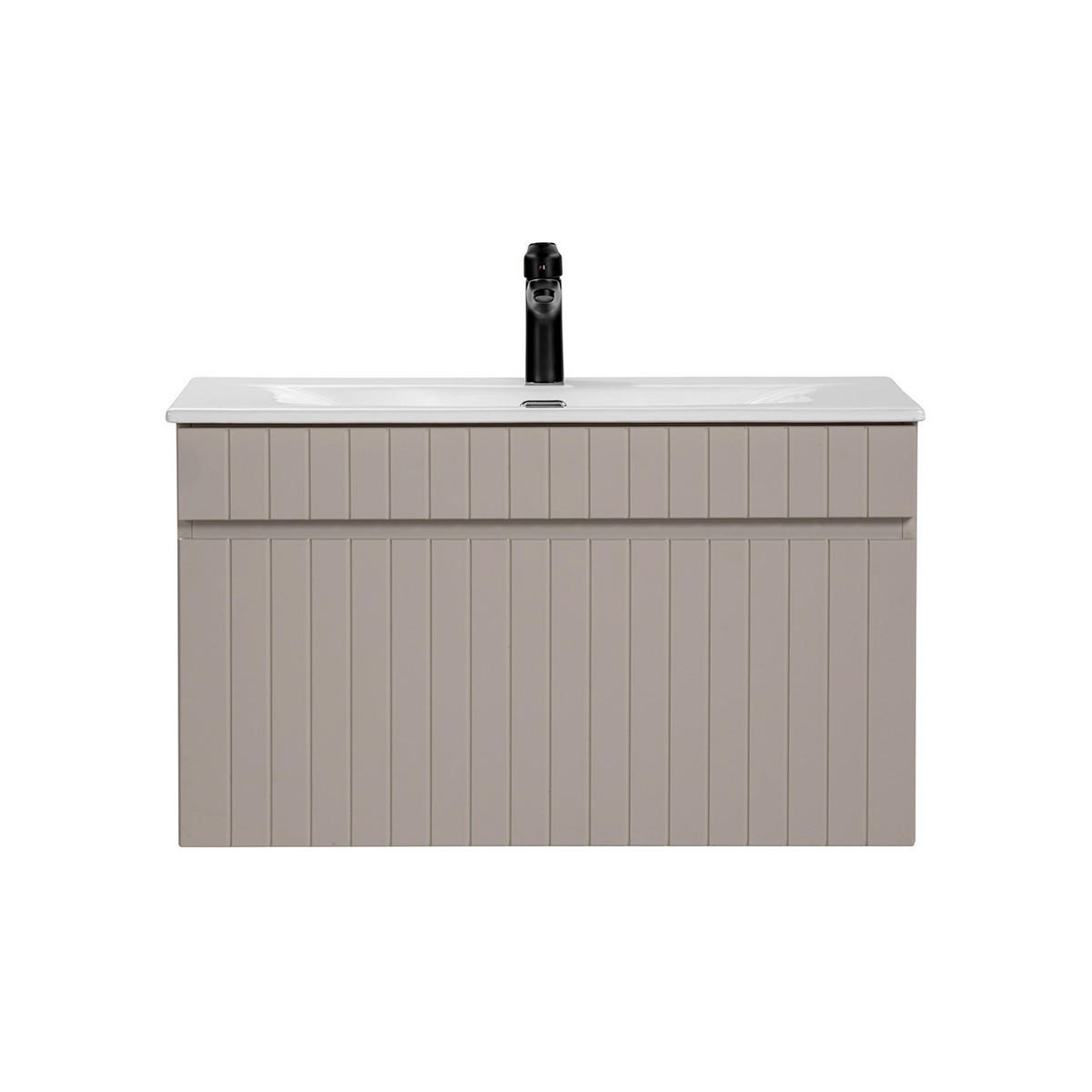 WASCHTISCH 80cm Zelie Kaschmir - Beige, Holzwerkstoff (80/46/46cm) - Petits-meubles