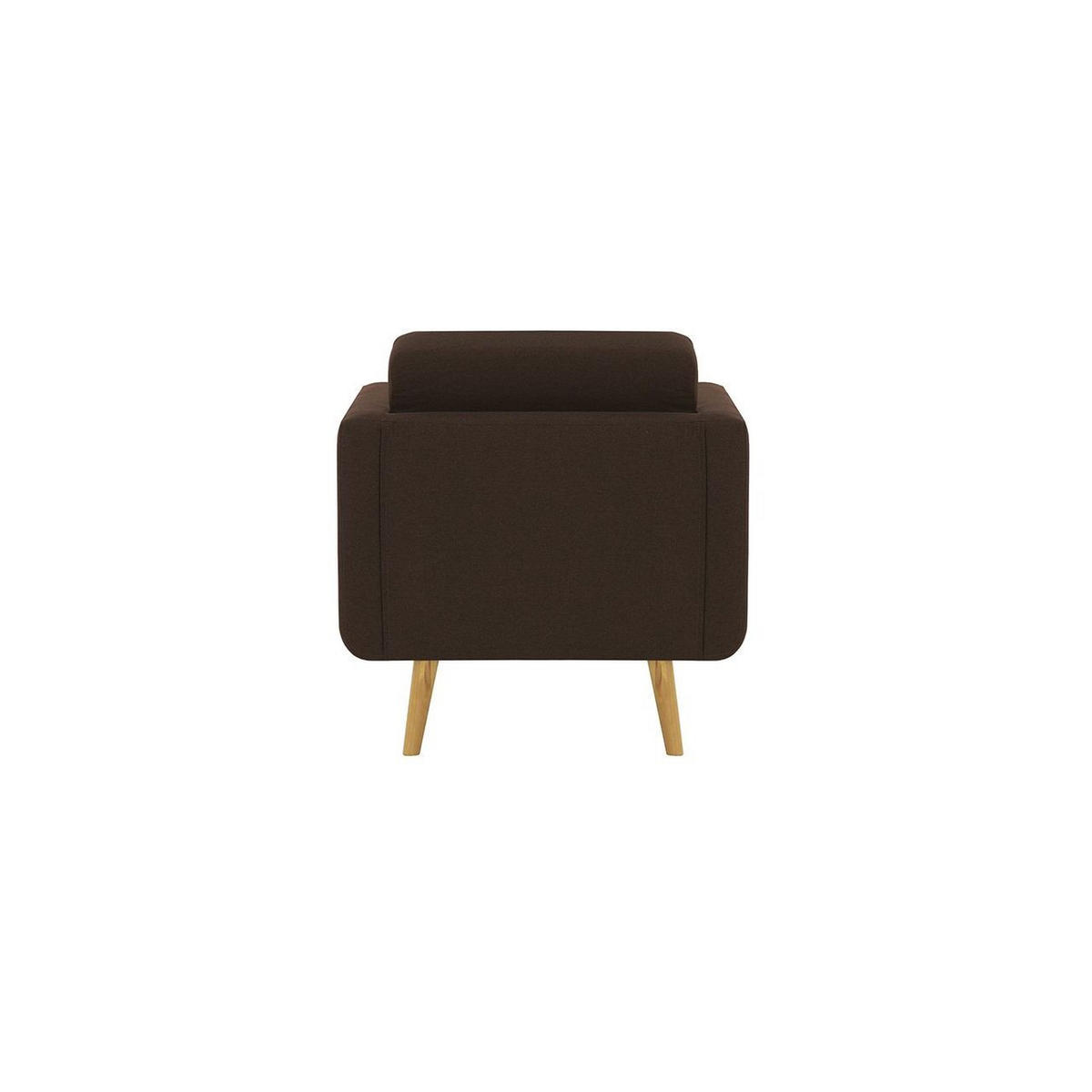 SESSEL Brest-Malmo 28 - Braun, Holz/Textil (80/84/81cm)