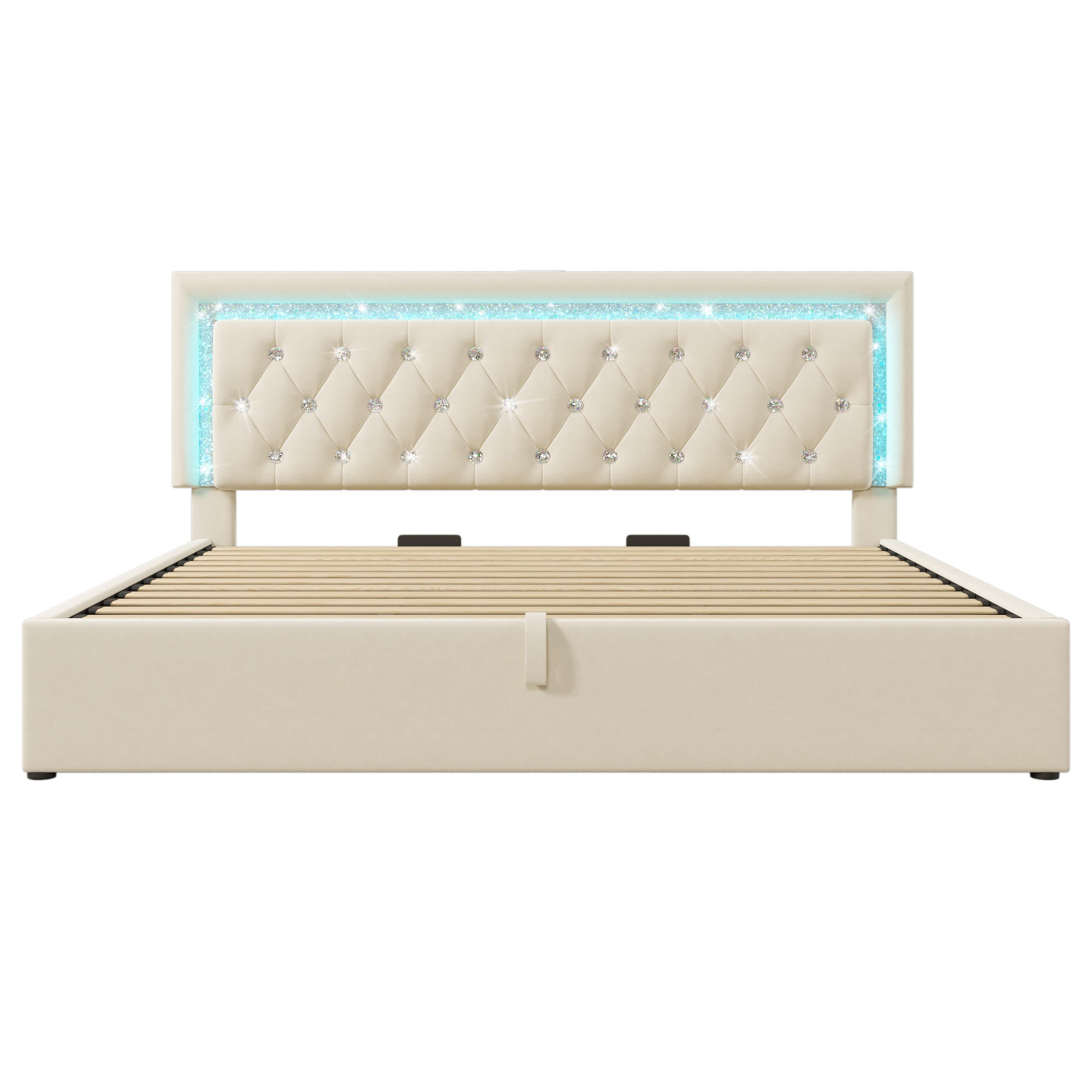 XXXLutz Polsterbett Beige
