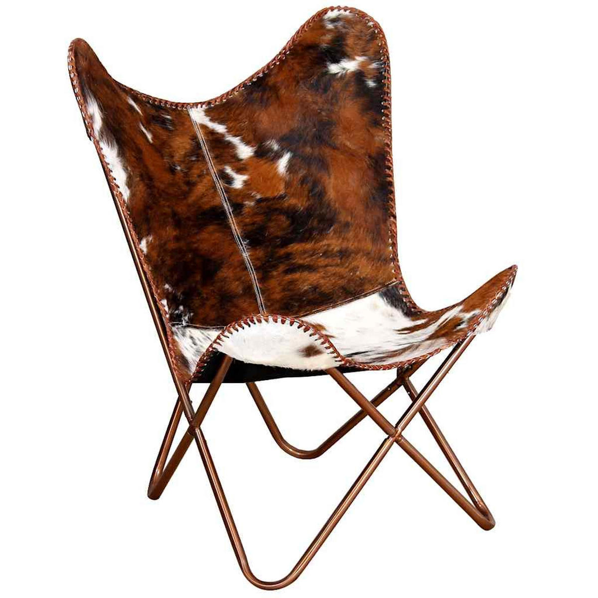 STUHL Ergonomisch Braun Ler - Braun, Leder (66/90/74cm) - vidaXL