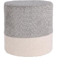 BOUCLE zweifarbig 35/35/34 cm - Grau, Textil (35/34/35cm) - Home Styling Collection