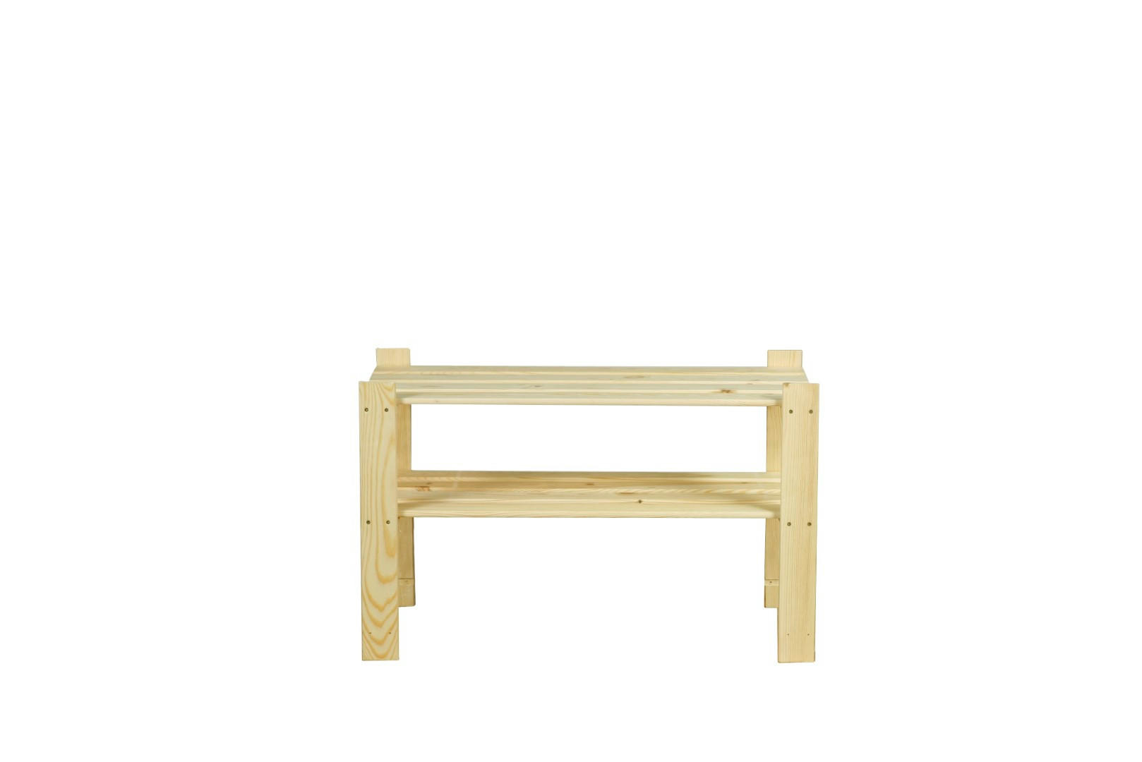 HOLZREGAL PINEPEAK 50x80x38cm 2 Fachboden 1,2cm dickes Kiefernholz Natur - Naturfarben, Holz (80/50/38cm) - PROREGAL
