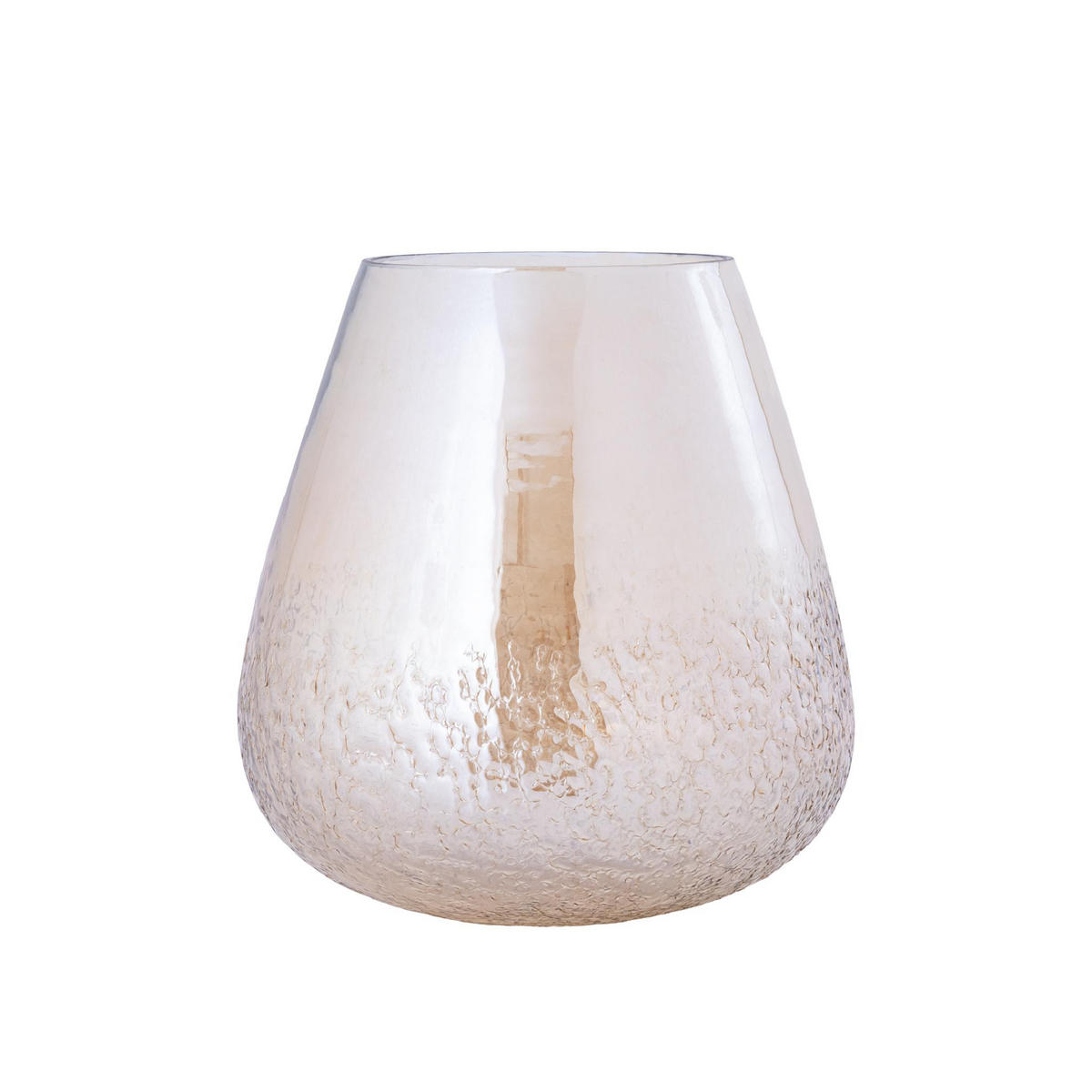 WINDLICHT Ameara Orange 26.5/26.5/26.5cm - Orange, Glas (26.5/26.5/26.5cm) - PTMD Collection