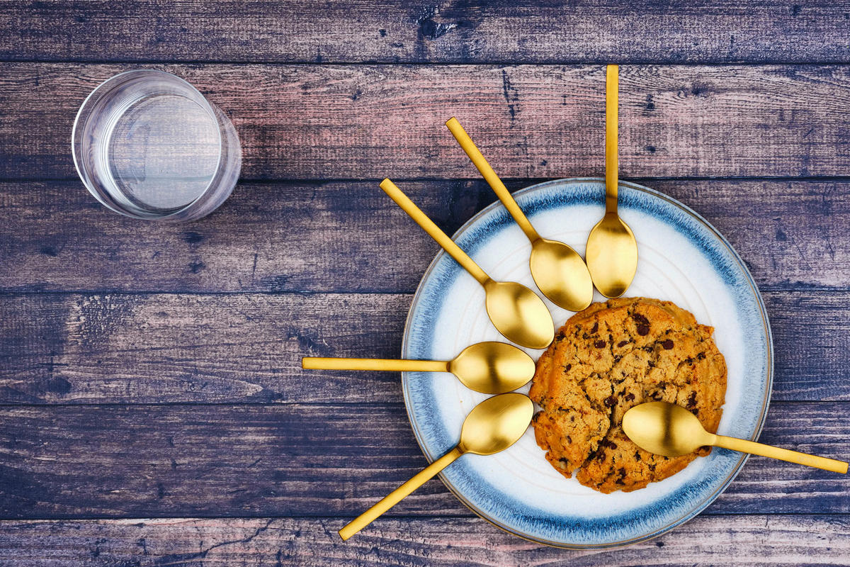 BESTECKSET 24-teilig Emund - Gold - Goldfarben, Metall - Björn