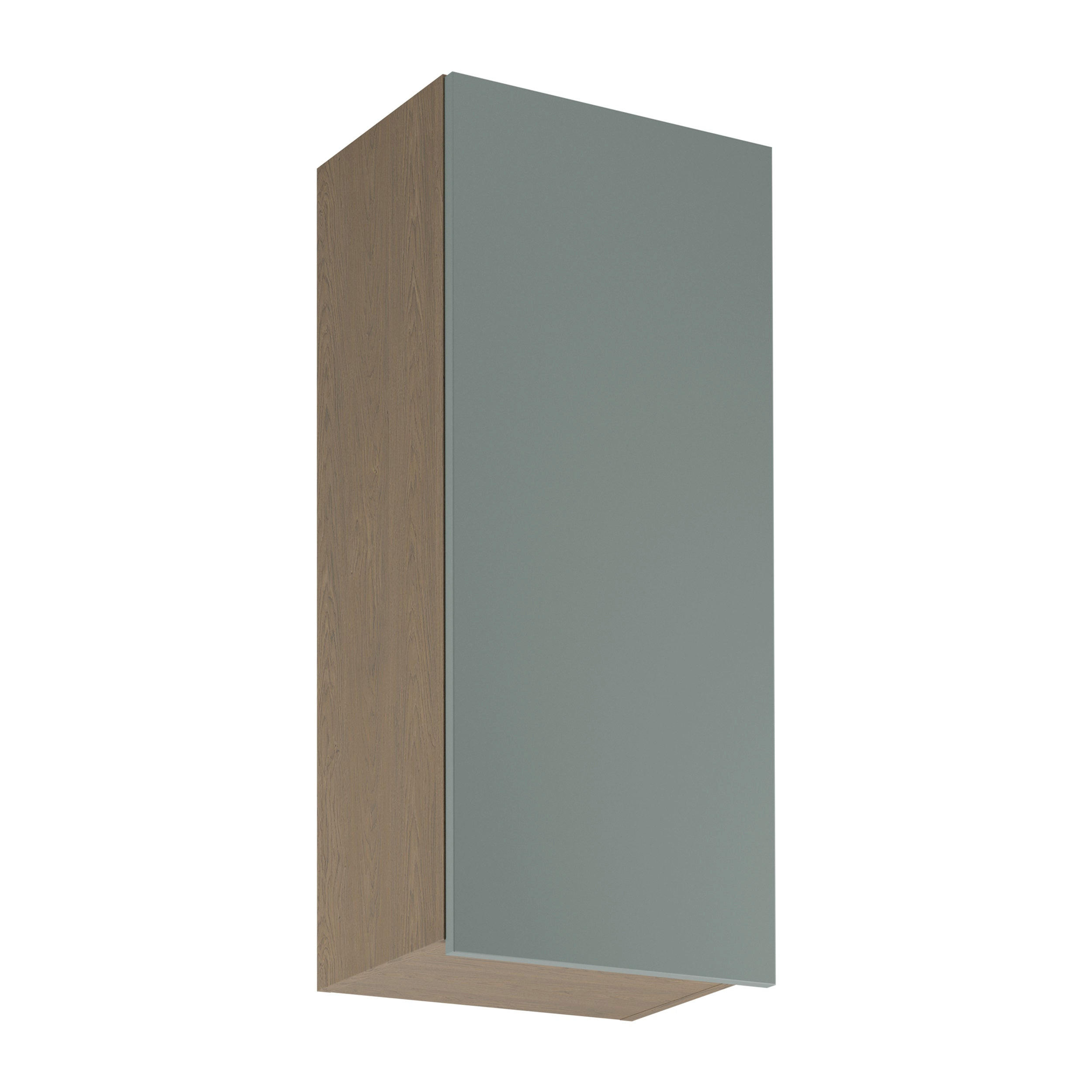 HÄNGESCHRANK G45 P/L – Sorento Grün – Grün / Eiche - Eichefarben/Grün, Holzwerkstoff (45/100/32cm) - ROYAL24_MARKT