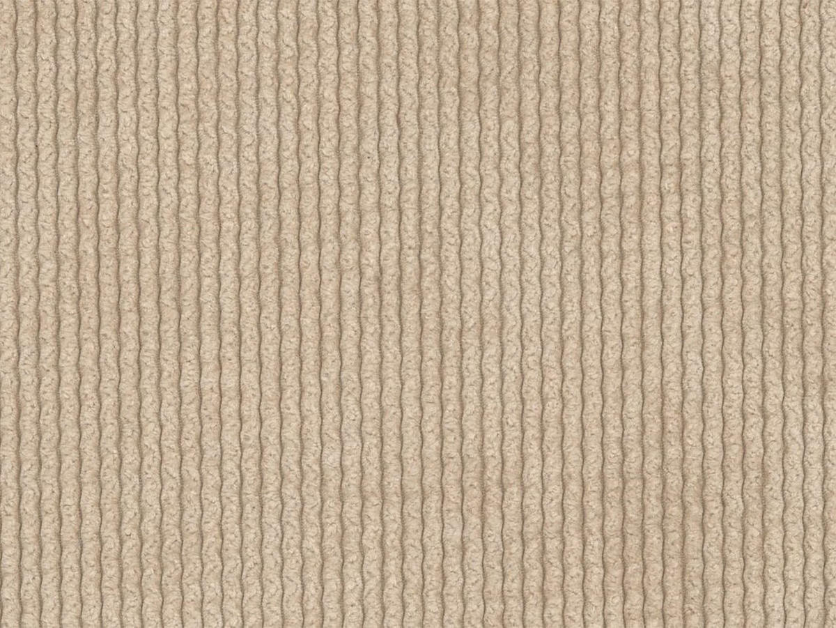 SCHLAFSOFA - 5 Personen - samt - beige Pogni - Beige, Kunststoff/Textil (283/77/180cm) - Vente-Unique