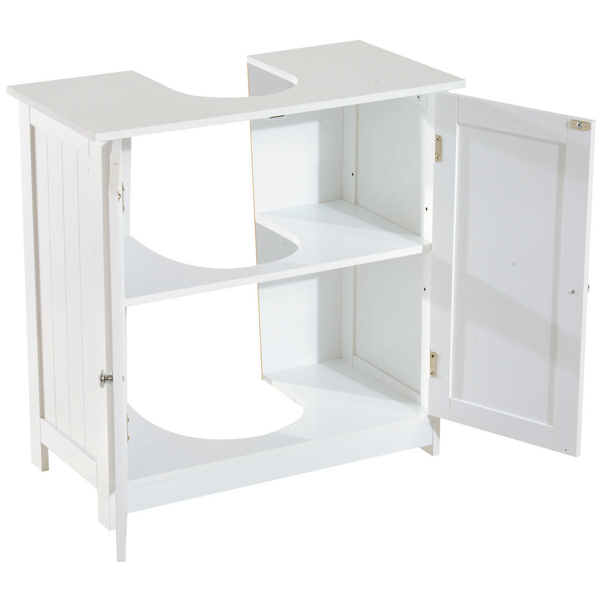 HÄNGESCHRANK Weiß 1 Stück - Weiß, Kunststoff (60/60/30cm) - GiPP