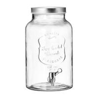 GETRÄNKESPENDER Olli transparent 5,5 l - Transparent, Glas (5.5L) - Ritzenhoff Breker