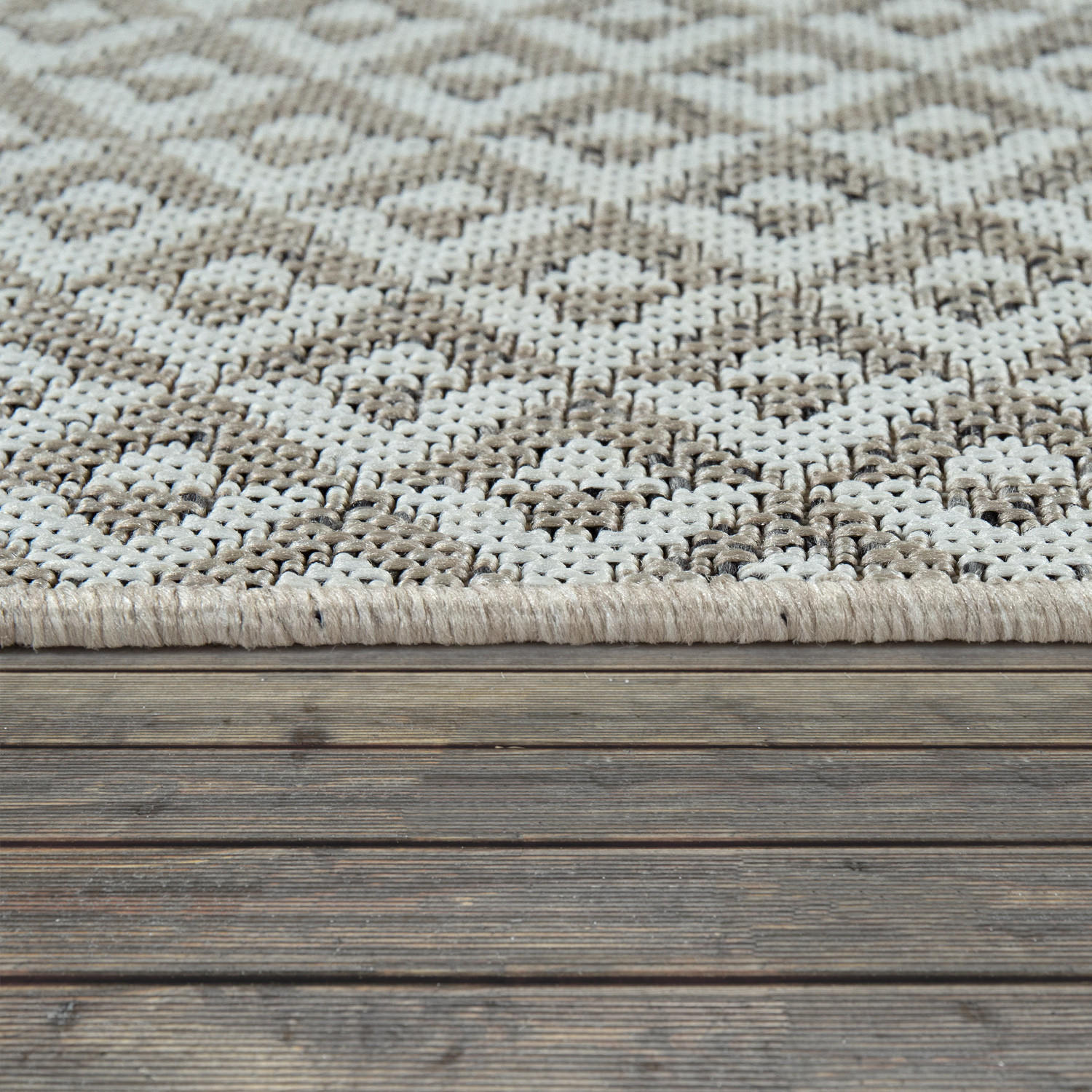 Thumbnail - Paco Home Outdoorteppich, Grau, Textil, Rechteckig, 160x230 cm, strapazierfähig, für Fußbodenheizung geeignet, Teppiche ...