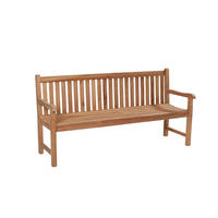 GARTENBANK Colorado 150 cm, Teak, Holz, Natur - Naturfarben, Holz (150/92/55cm) - dasmöbelwerk
