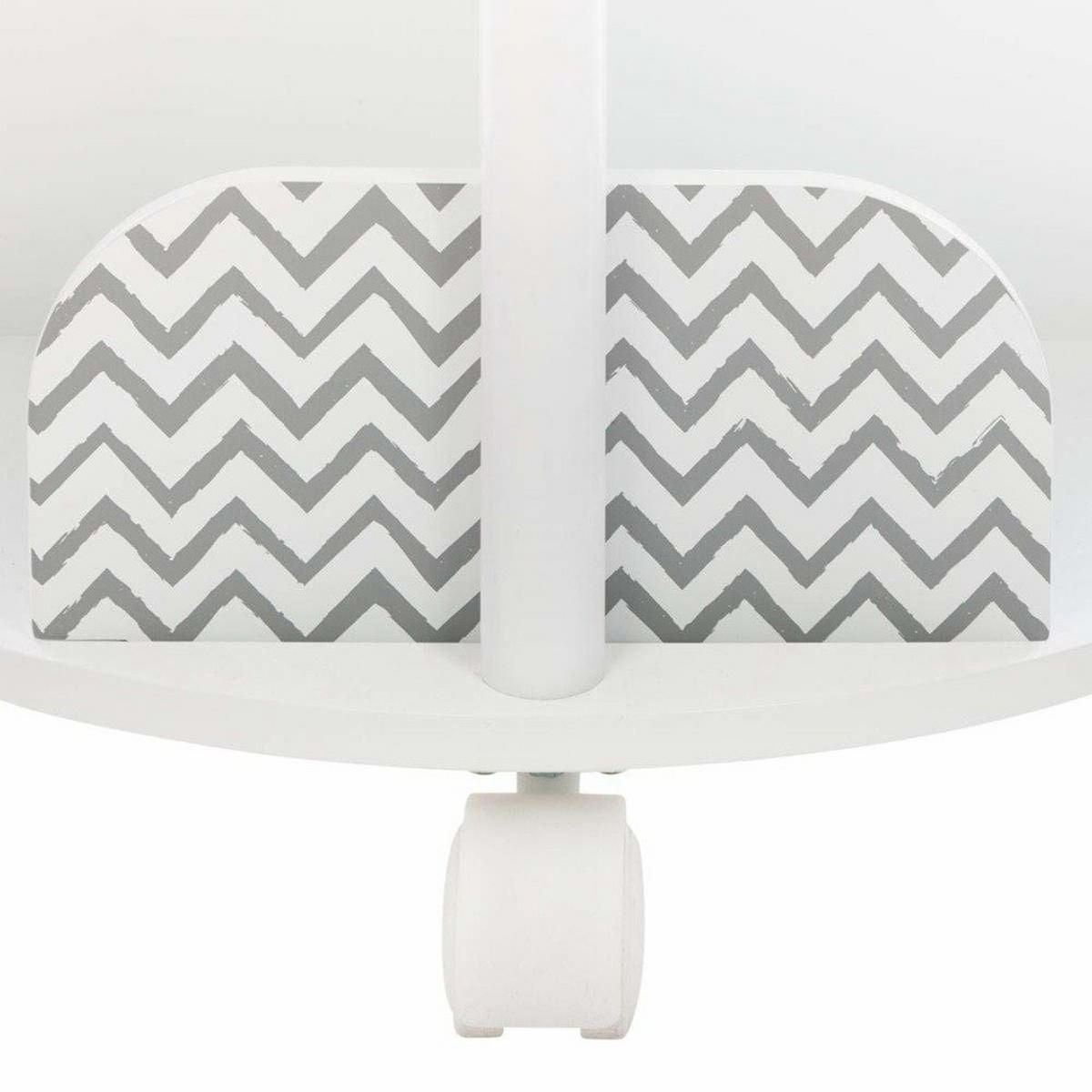 KINDERREGAL Holz - Grau, Holzwerkstoff (40/59/40cm)