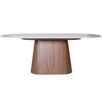 ESSTISCH aus Keramik 200x90x75cm, dunkelbraun - Dunkelbraun, Holz (200/90/75cm) - Giga Meubel