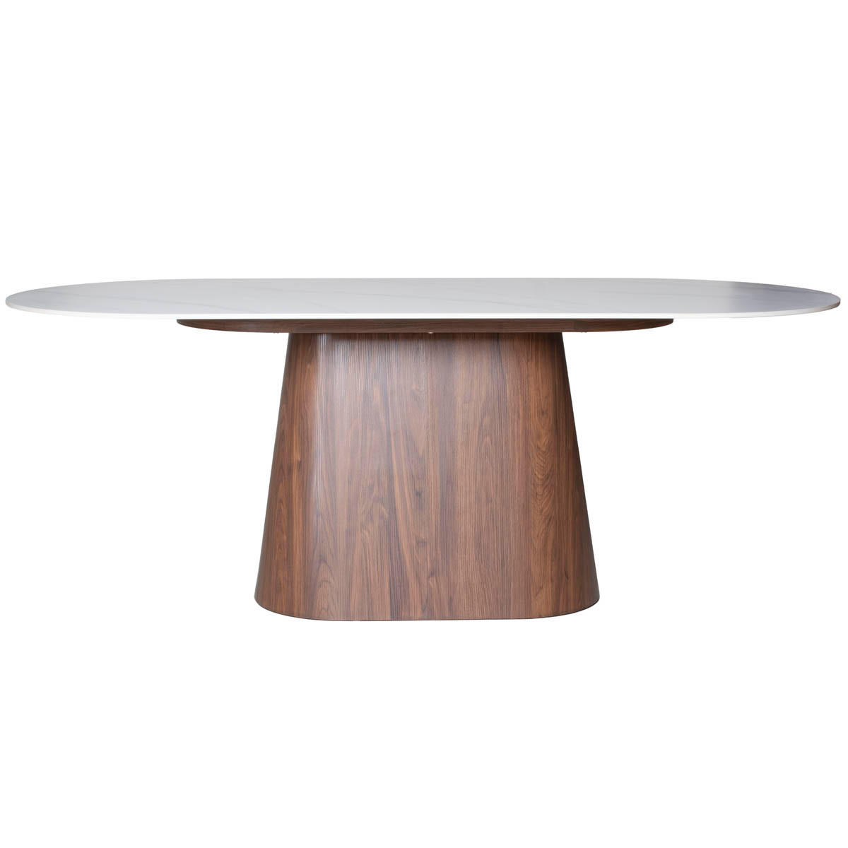 ESSTISCH aus Keramik 200x90x75cm, dunkelbraun - Dunkelbraun, Holz (200/90/75cm) - Giga Meubel