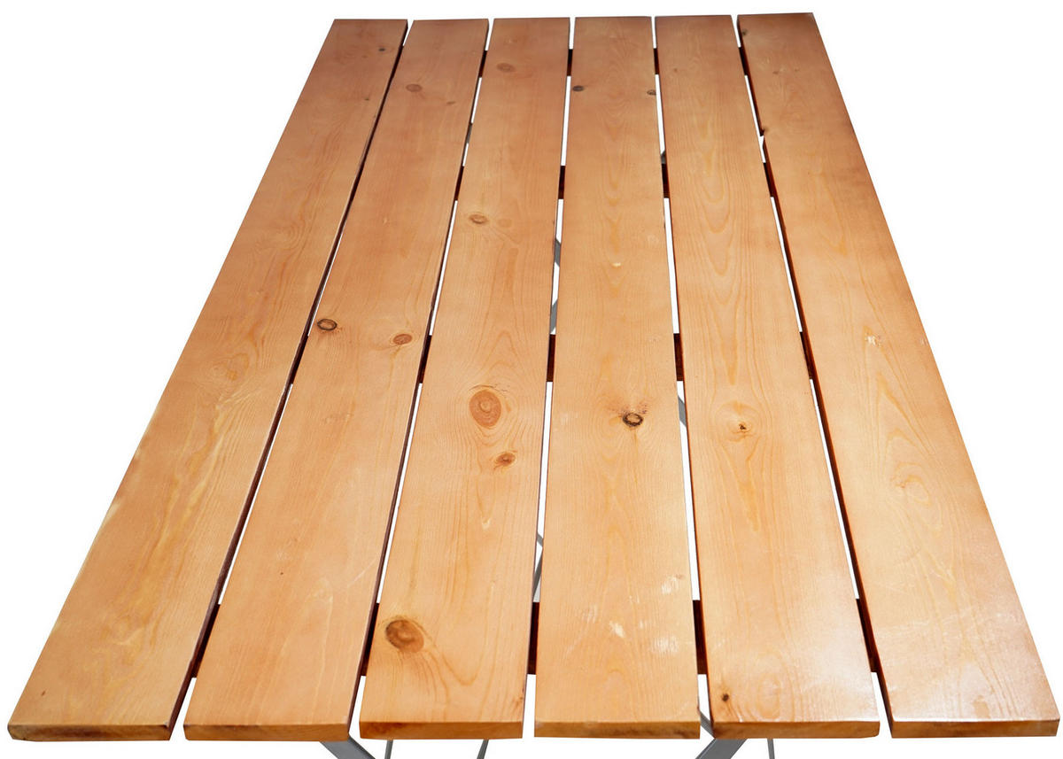 BIERGARTENTISCH GARMISCH Braun - Braun, Holz - MCW