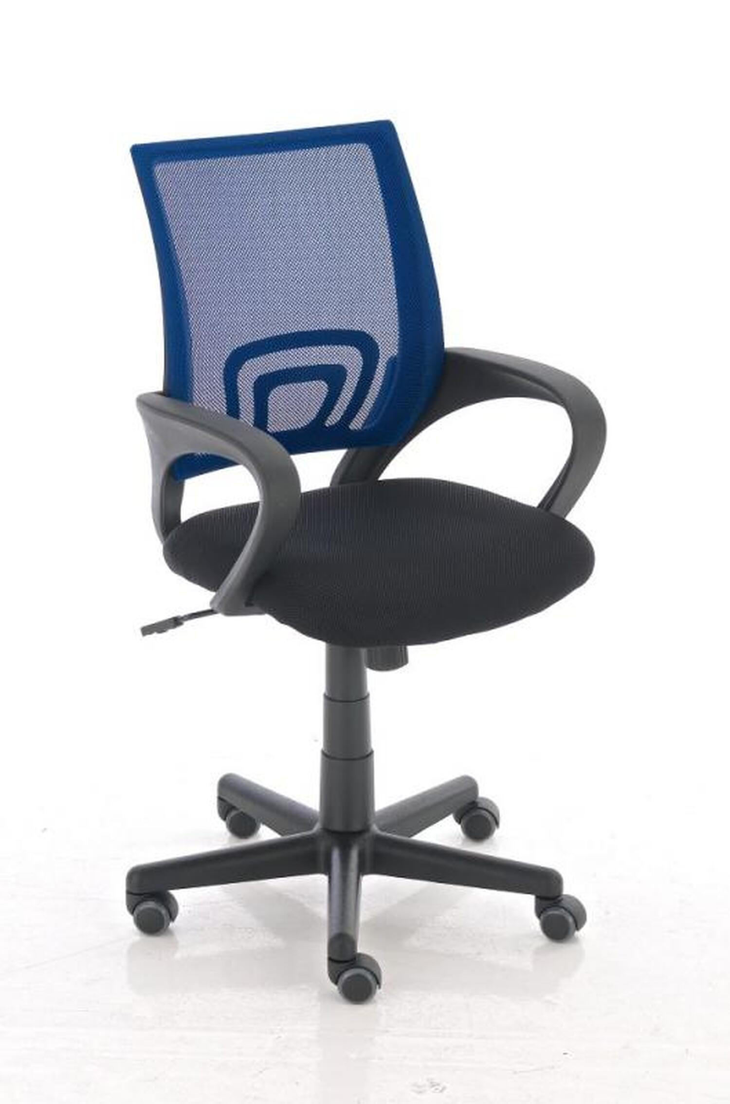 BÜROSTUHL Genf mit Netzbezug, Blau - Blau, Kunststoff/Textil (56/100/54cm) - TPFLiving