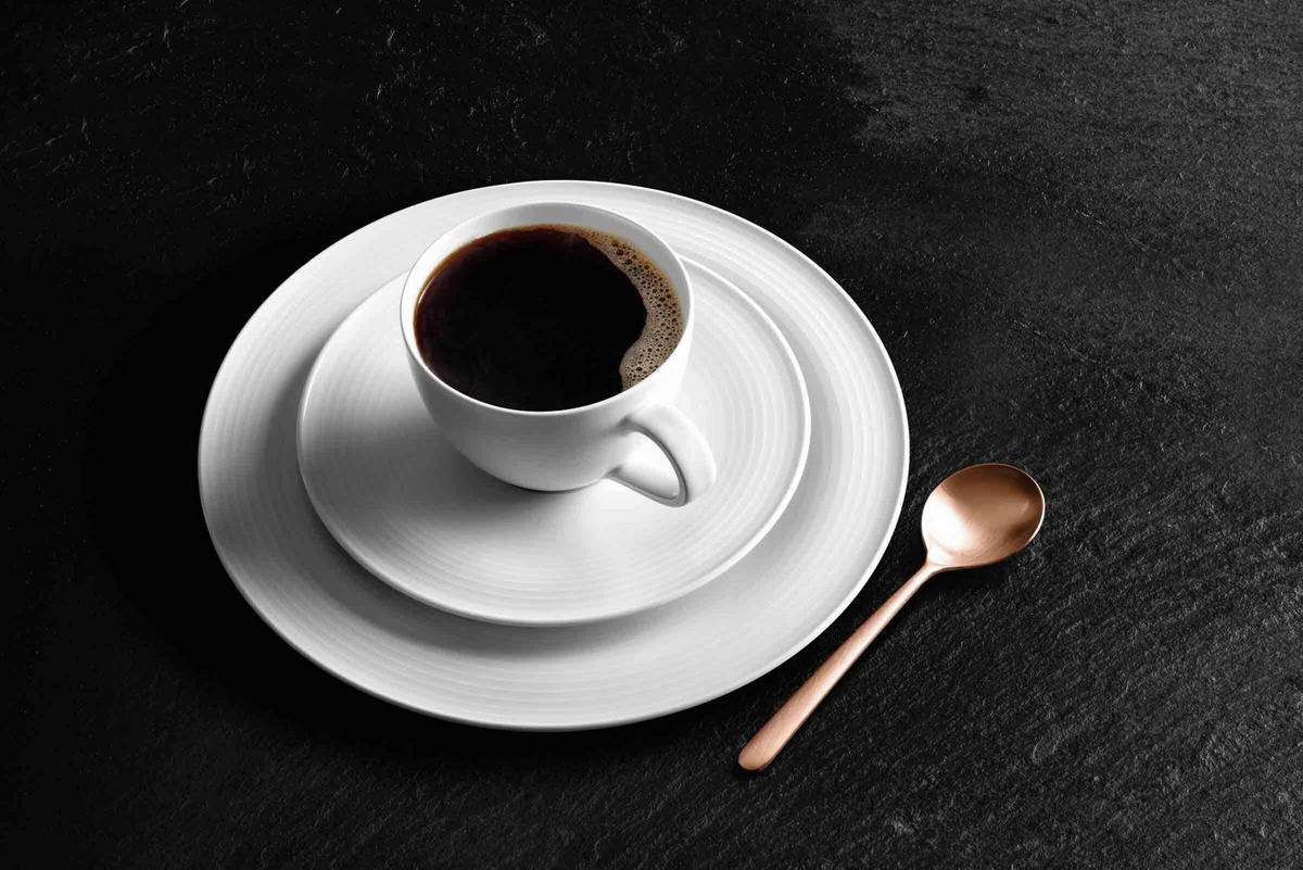 ESPRESSOTASSEN Beat Color Glaze Weiß 0,11 l 6er Set - Weiß, Keramik (0.11L) - Seltmann Weiden