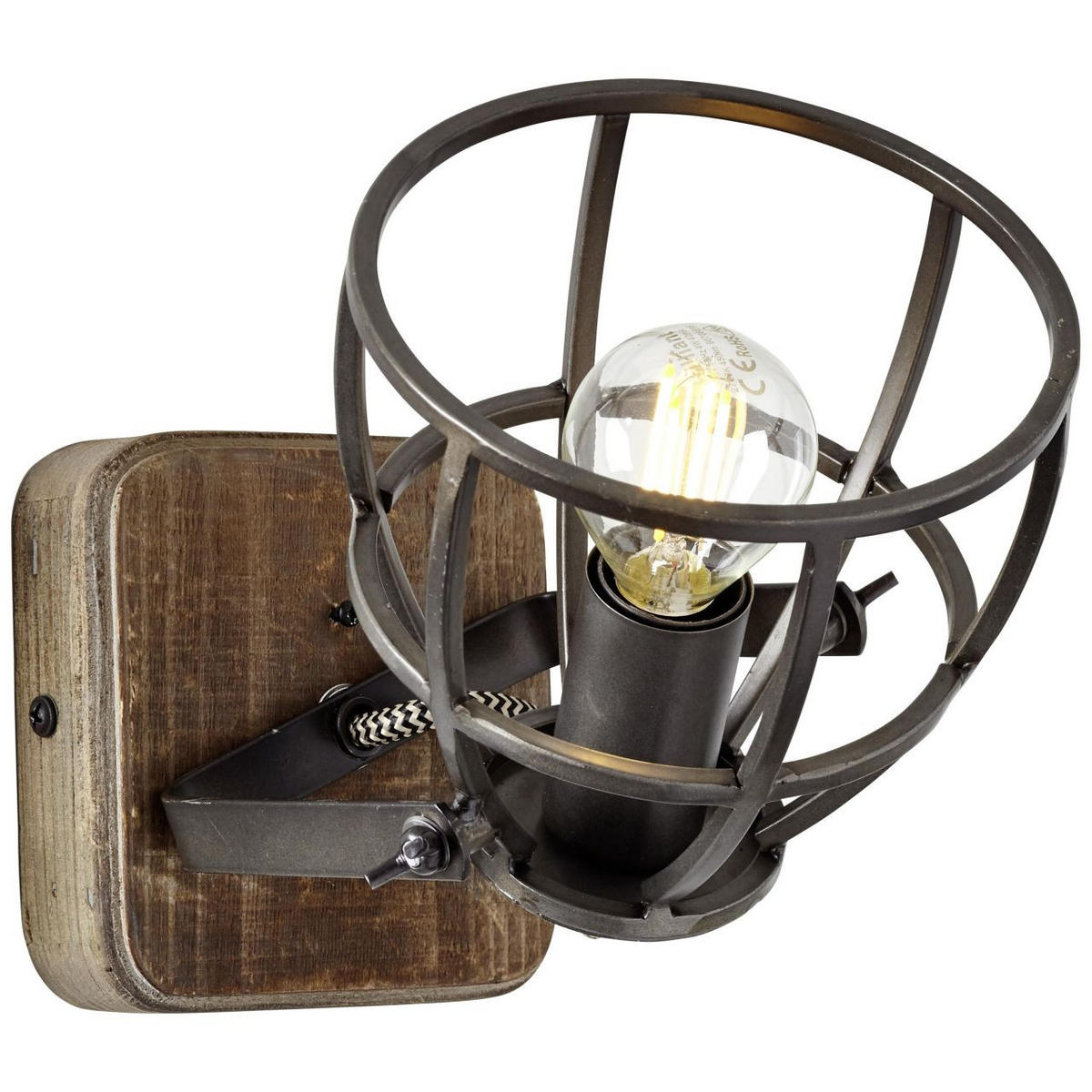 WANDSPOT Matrix 83410/46 - Schwarz, Metall (13/18/16cm) - Brilliant