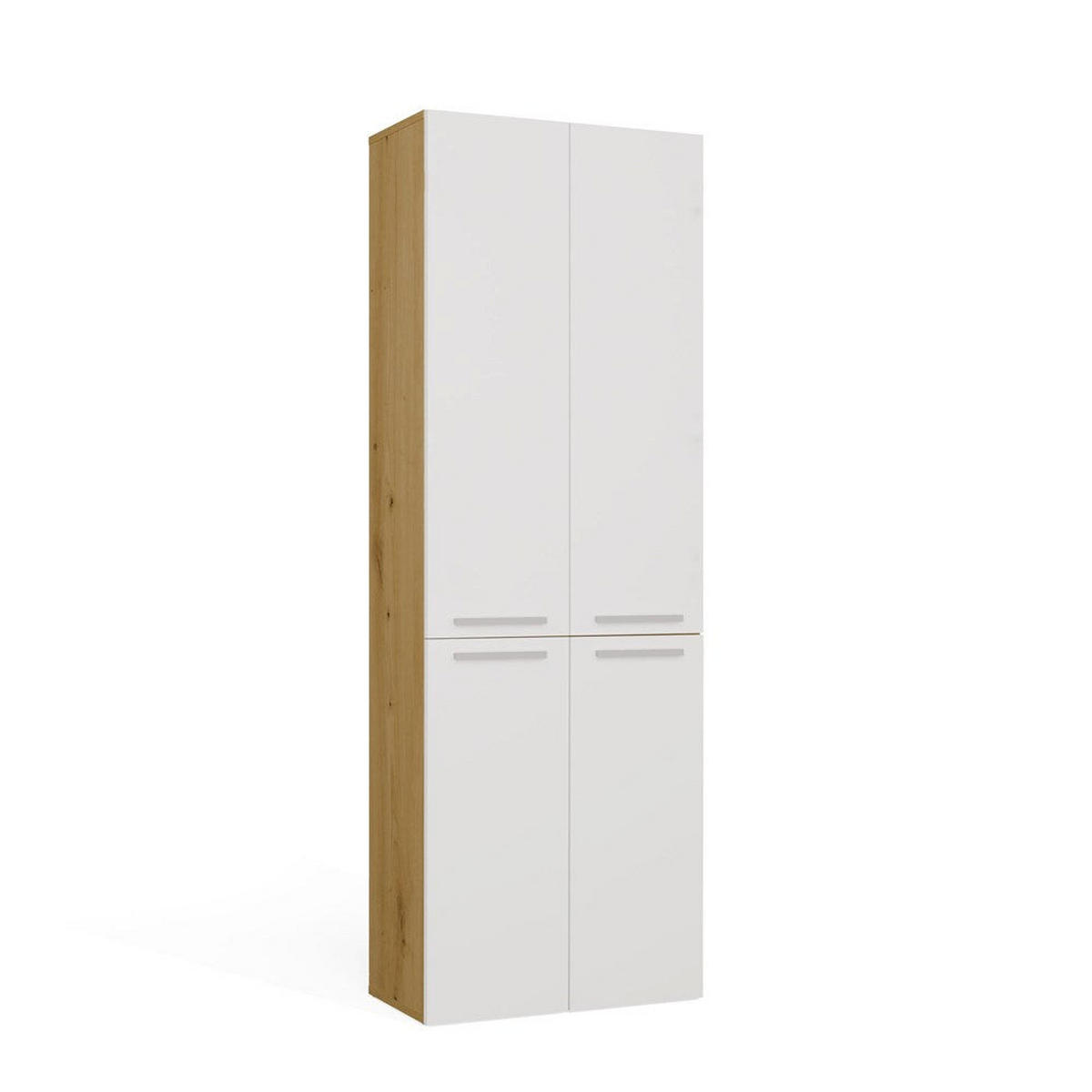 HOCHSCHRANK Benni - Beige, Holzwerkstoff (60/174/30cm) - kommodly