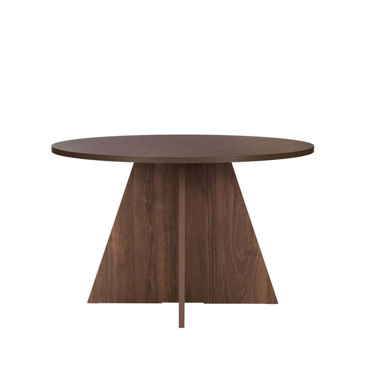 ESSTISCH - Dunkles Holz - Nussbaumfarben, Holz (120/120/75cm) - Drawer