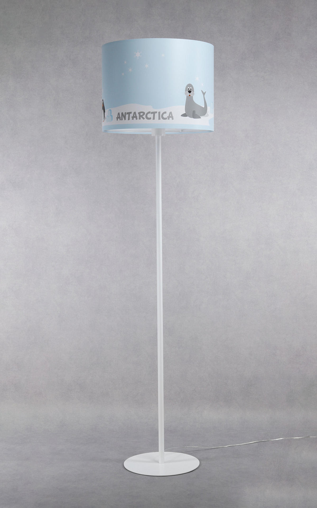 STEHLAMPE Bunt 40/30 cm - Multicolor/Weiß, Kunststoff (30/3.8/30cm) - ONZENO