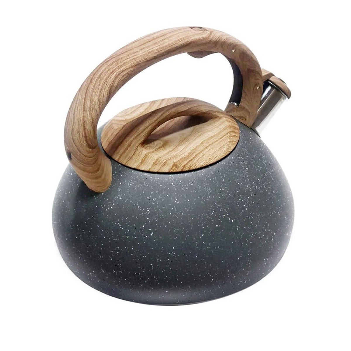 WASSERKESSEL Grau 20/20/25 cm KB7250 - Grau, Metall (20cm) - Klausberg 