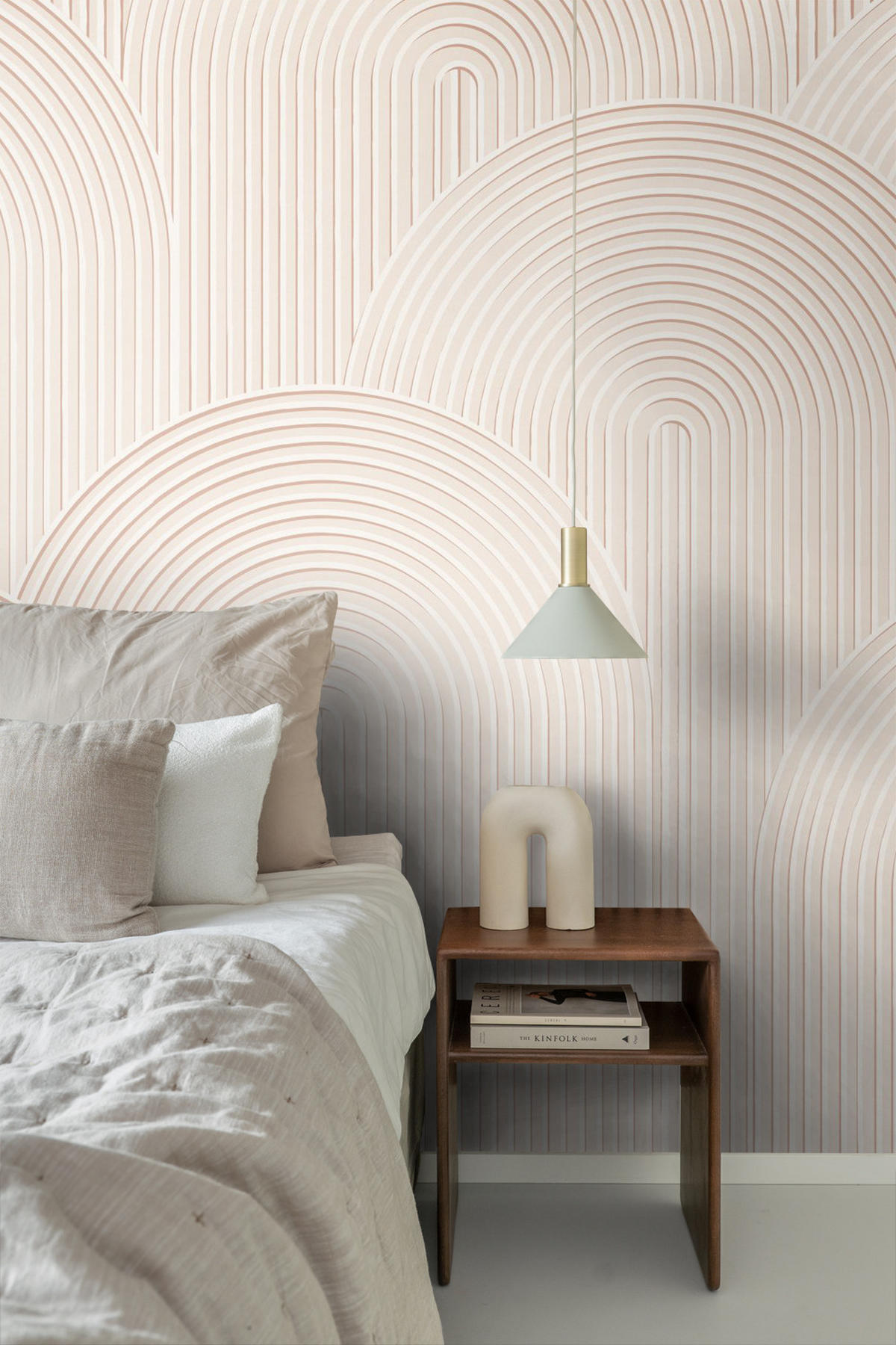 FOTOTAPETE 3D-Muster 250 x 279 cm - Beige, Papier (250/279cm) - Origin Wallcoverings