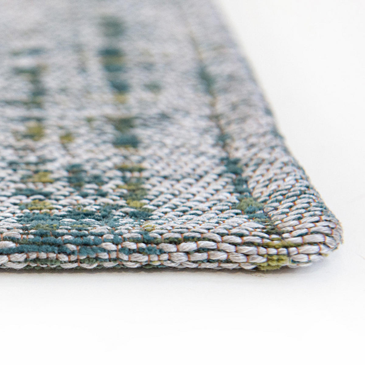 TEPPICH Glen Cove Atlantic Streaks 140/200 cm - Blau, Textil (140/200cm) - Louis De Poortere