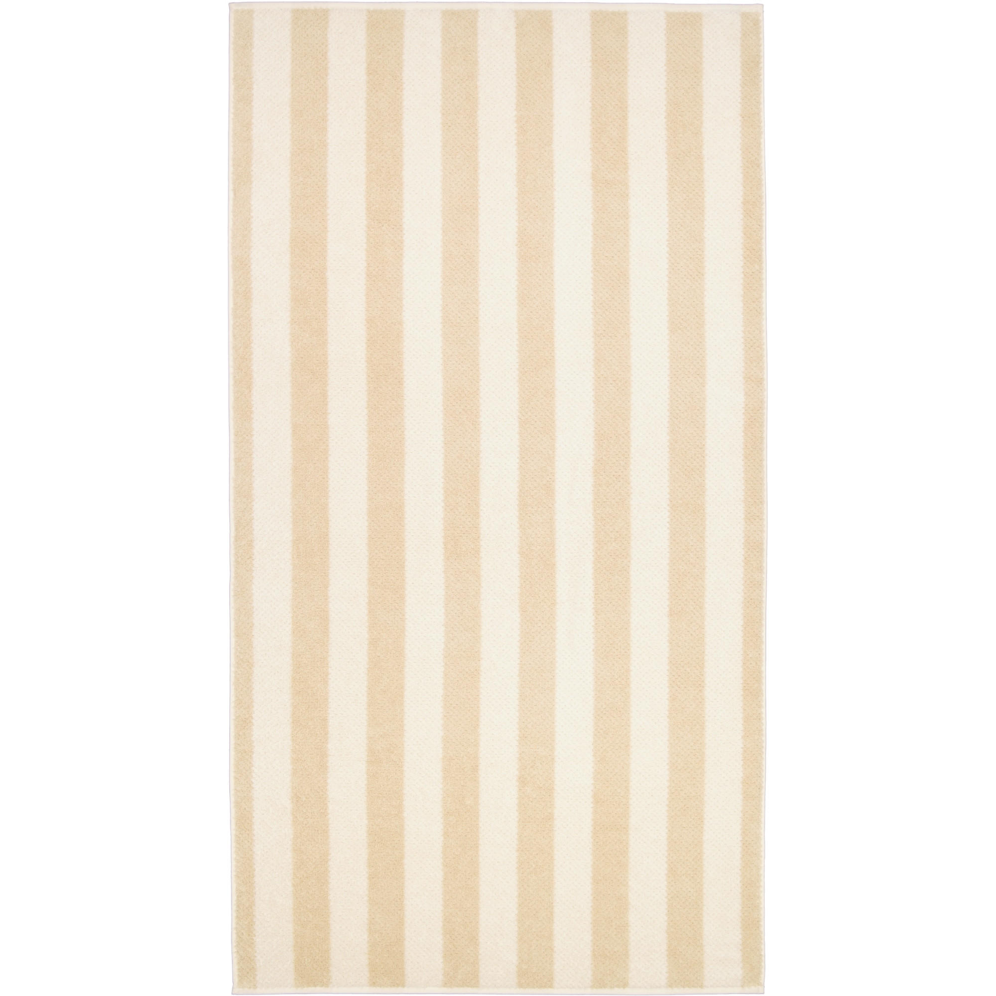 HANDTÜCHER PURE STRIPES 6502 BEIGE - 33 - Beige, Textil (80/150cm) - Cawoe