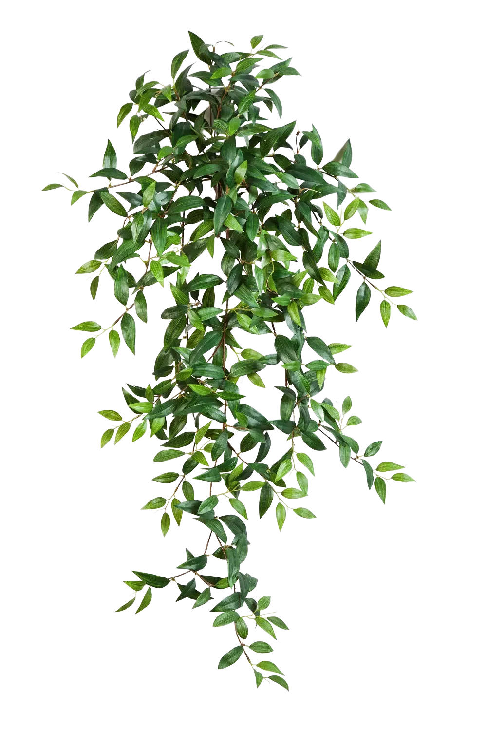 KUNSTPFLANZE Künstliche Dreimasterblume - Amy 105 cm - Grün, Kunststoff (105cm) - aplanta