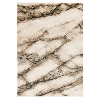 TEPPICH Flachgewebe CRUST Grün 80 x 150 cm - Grün, Textil (80/150cm) - Novatrend