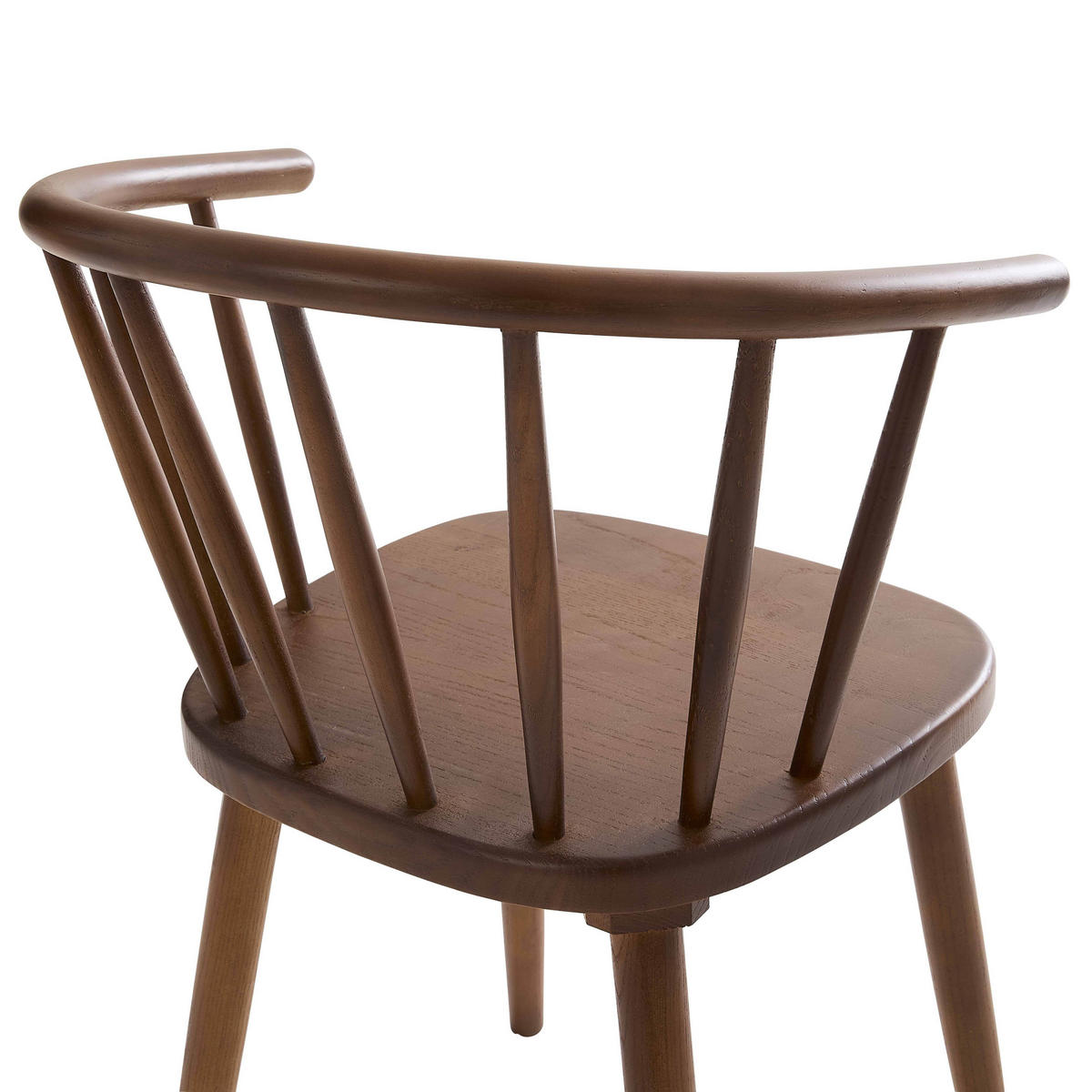 STÜHLE 2-tlg., Braun - Braun, Holz (42/76/44cm) - Oviala