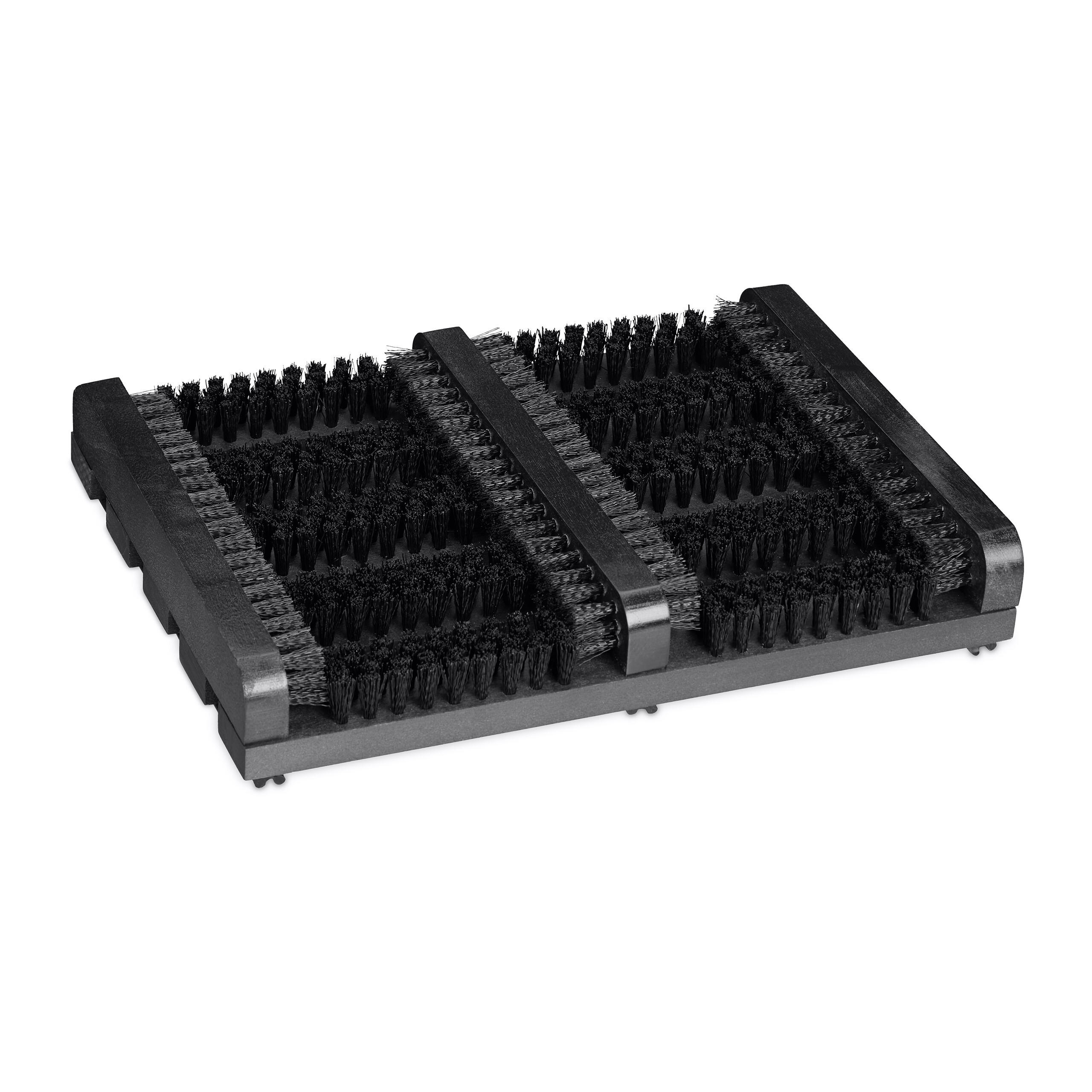 SCHUHABSTREIFER - Schwarz, Holz/Kunststoff (36/5.5/26cm) - Relaxdays