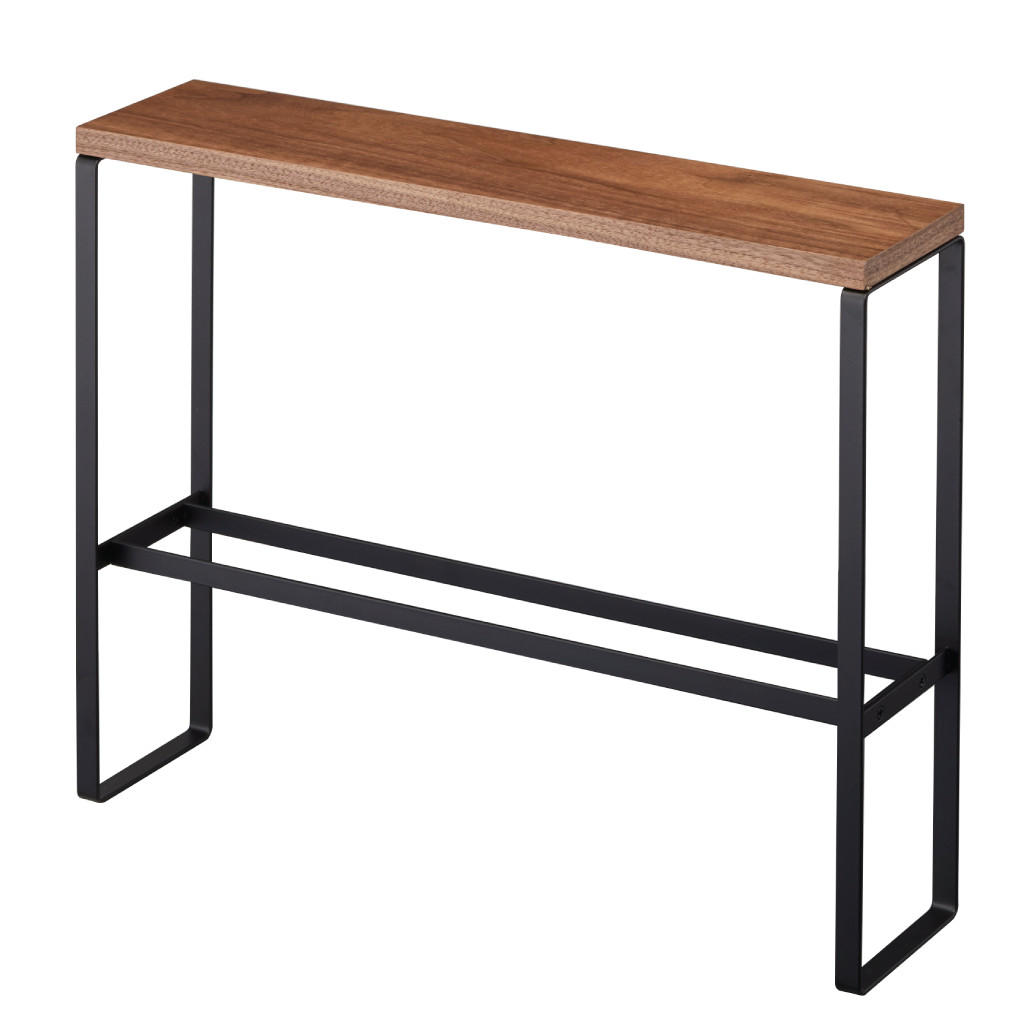 SCHUHSTÄNDER Tower 5153 Schwarz Holzablage 41 x 50 x 12 cm - Schwarz, Metall (50/41/12cm) - Yamazaki
