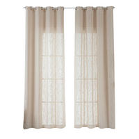 VORHANG 2ER SET SEOUL HxB 245x140 cm Beige - Beige, Textil (60/245cm) - Gardinenbox