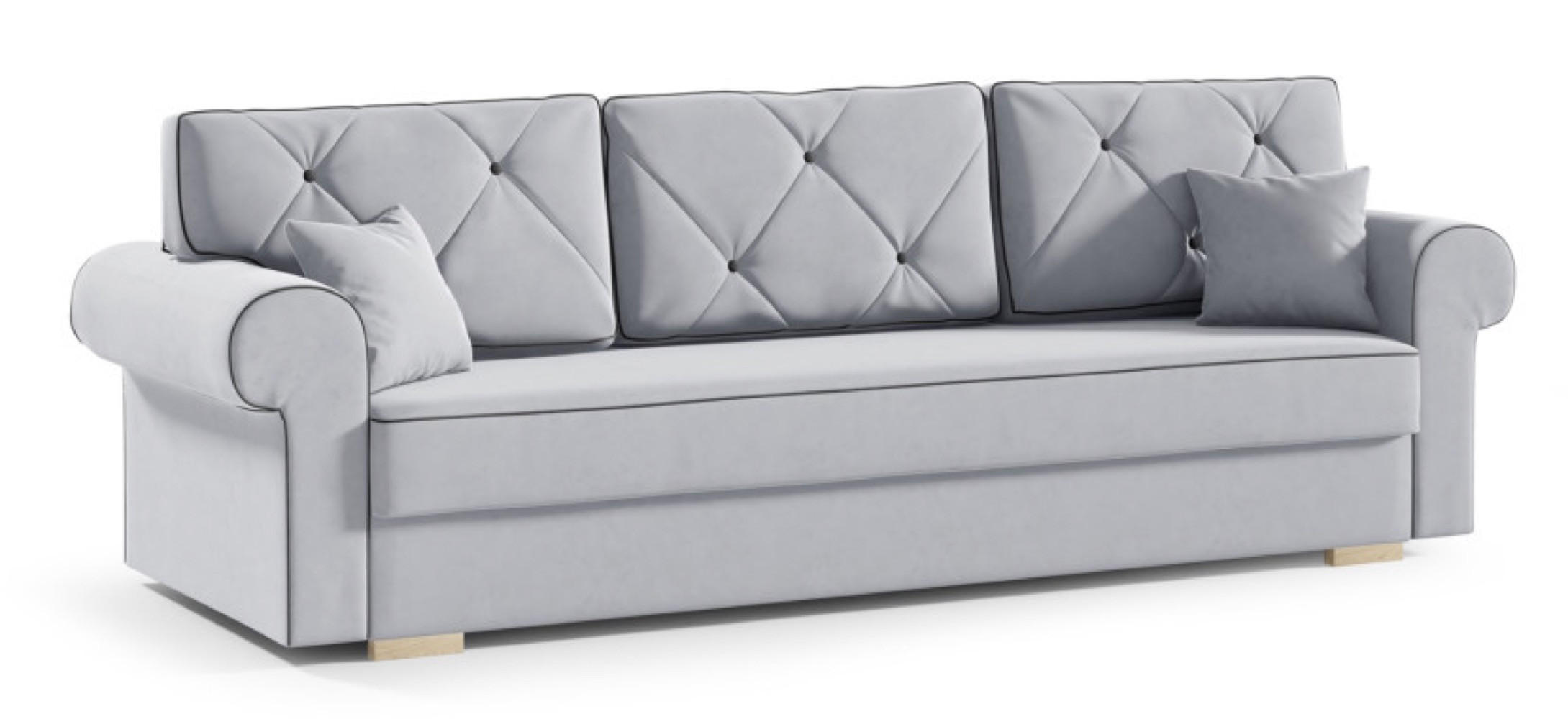 Sepro Meble Sofa Grau 237x90x85 cm