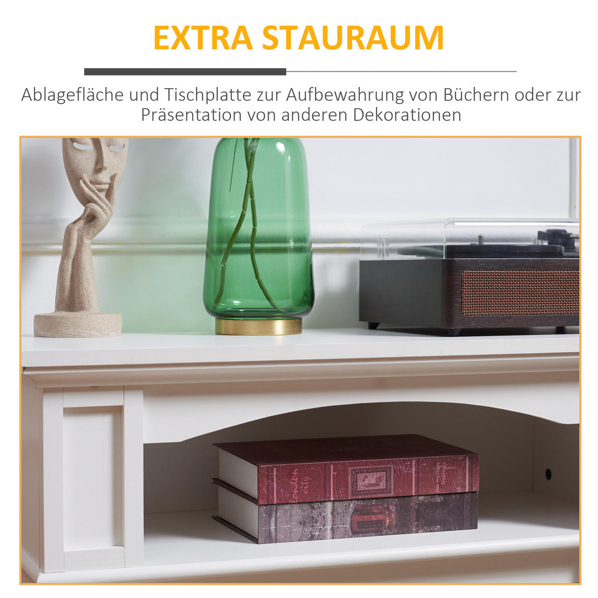 ELEKTROKAMIN 1800 W Standkamin mit Heizung, 3D LED-Flammeneffekt, Weiß - Weiß, Metall (32.3/80.5/80.5cm) - HOMCOM