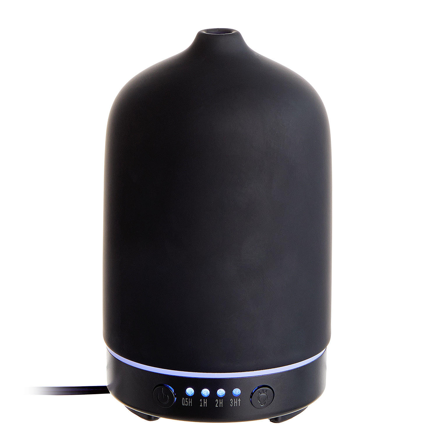 Butlers Aroma-Diffuser Schwarz 9x16x9 cm