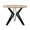 COUCHTISCH STK M13 - Schwarz/Eiche Artisan, Metall (67/67/50cm) - MIRJAN24