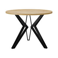 COUCHTISCH STK M13 - Schwarz/Eiche Artisan, Metall (67/67/50cm) - MIRJAN24