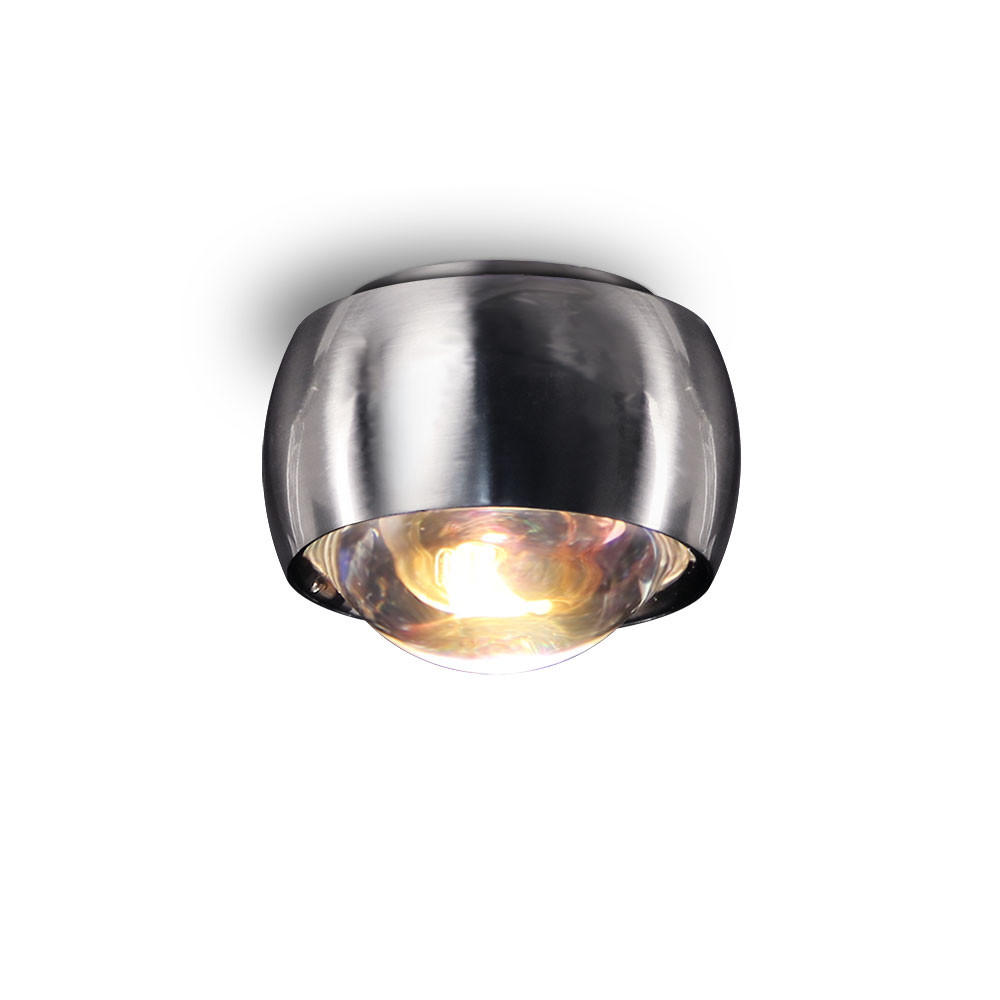 LED-DECKENLEUCHTE Beam Alu-Gebürstet - Alufarben, Metall (8/8/6cm) - s.luce