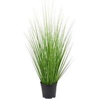 KÜNSTLICHES Gras 60 cm Grün - Grün, Kunststoff (40cm)