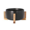 SALATSCHÜSSEL Fincan schwarz 20/10 cm - Schwarz, Keramik (20/20/10cm) - Homla