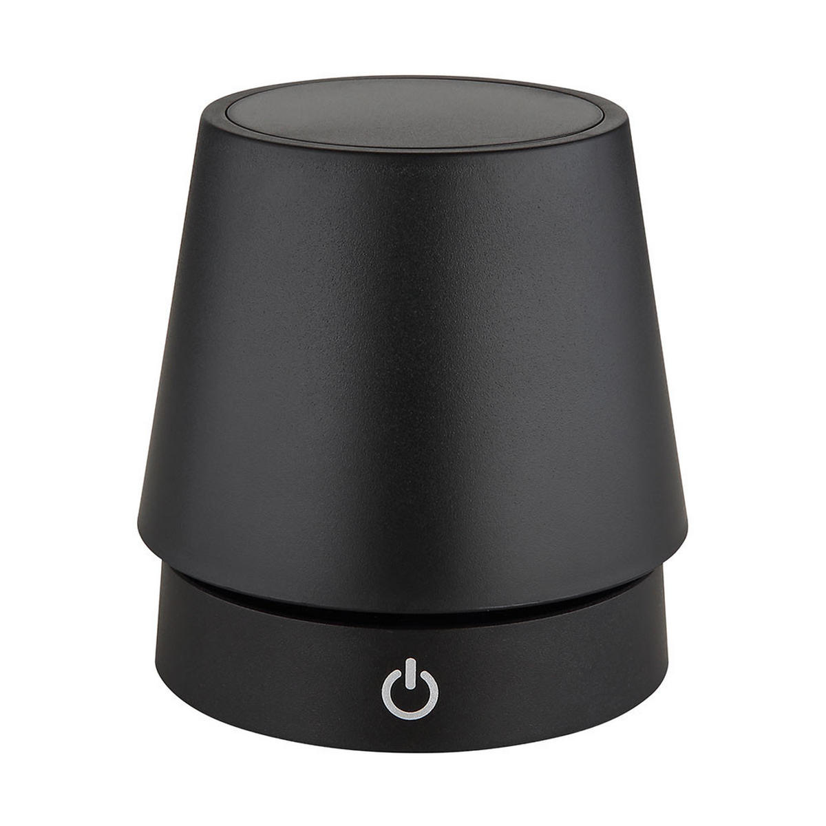 LED TISCHLEUCHTE Carlos Schwarz - Schwarz, Metall (10.6/10.6/28cm) - Globo Lighting