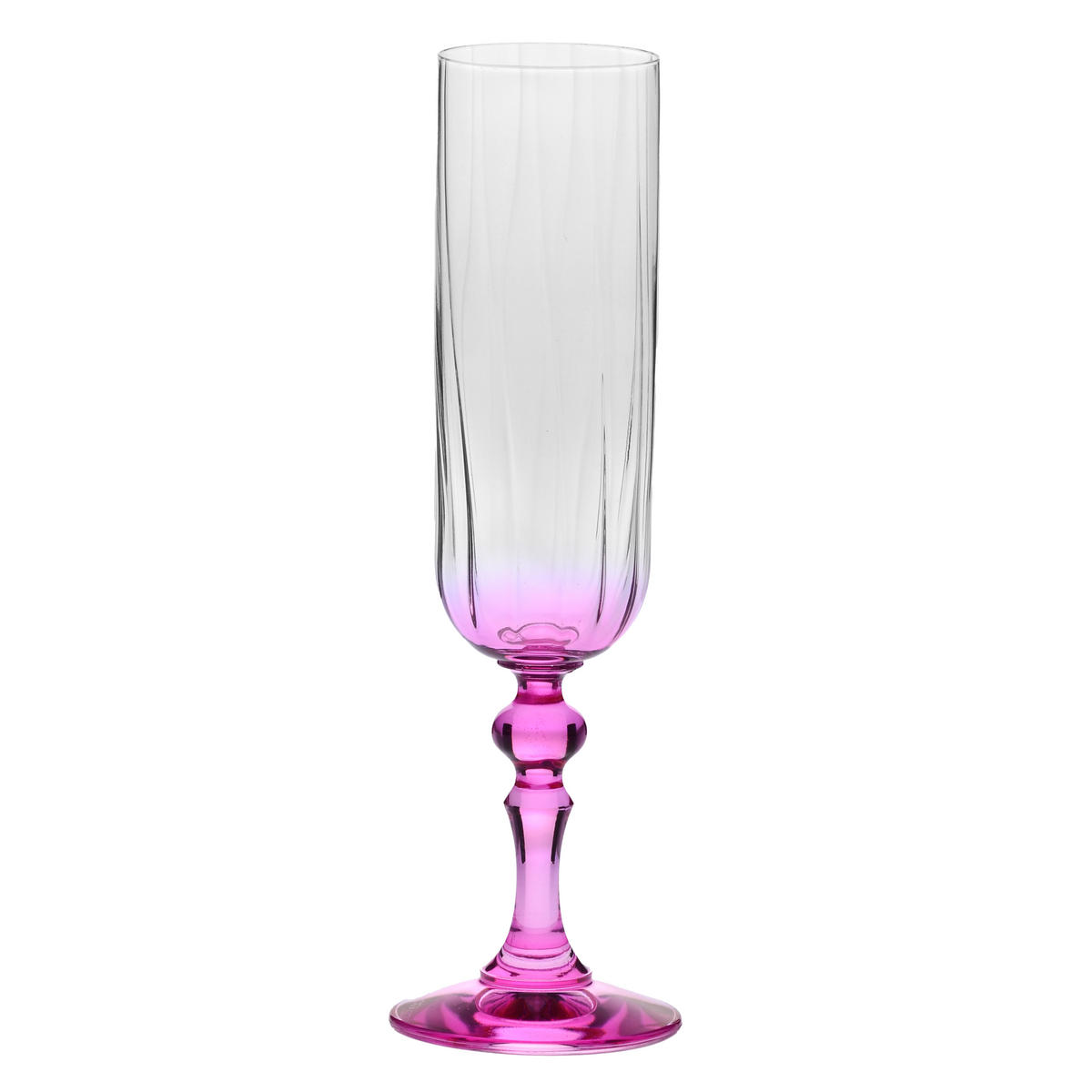 SEKTGLÄSER, 2er-Set, 200 ml - Pink, Glas (0.2L) - Krosno Glass