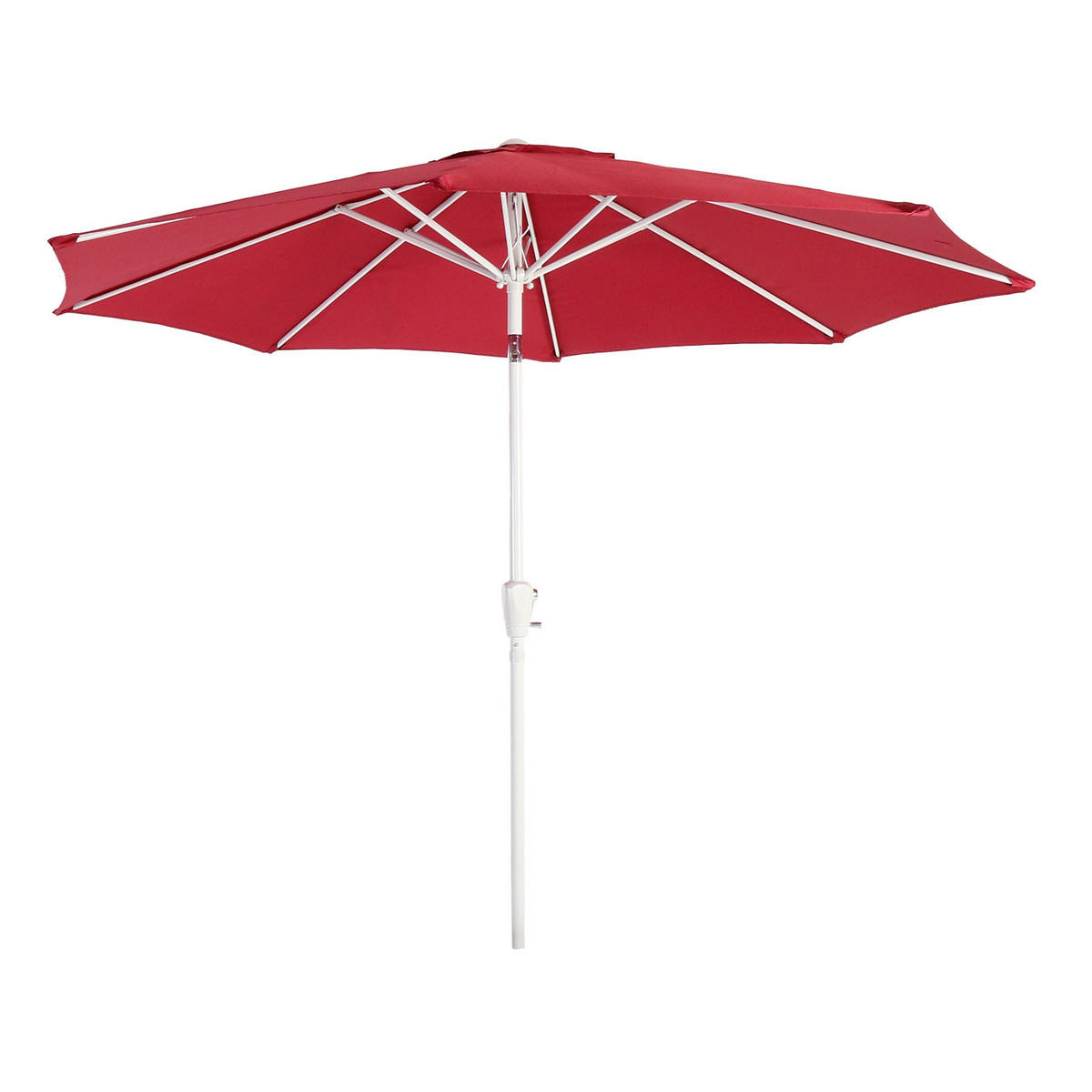 SONNENSCHIRM I NEIGBAR Rot - Rot, Textil (270/270cm) - MCW